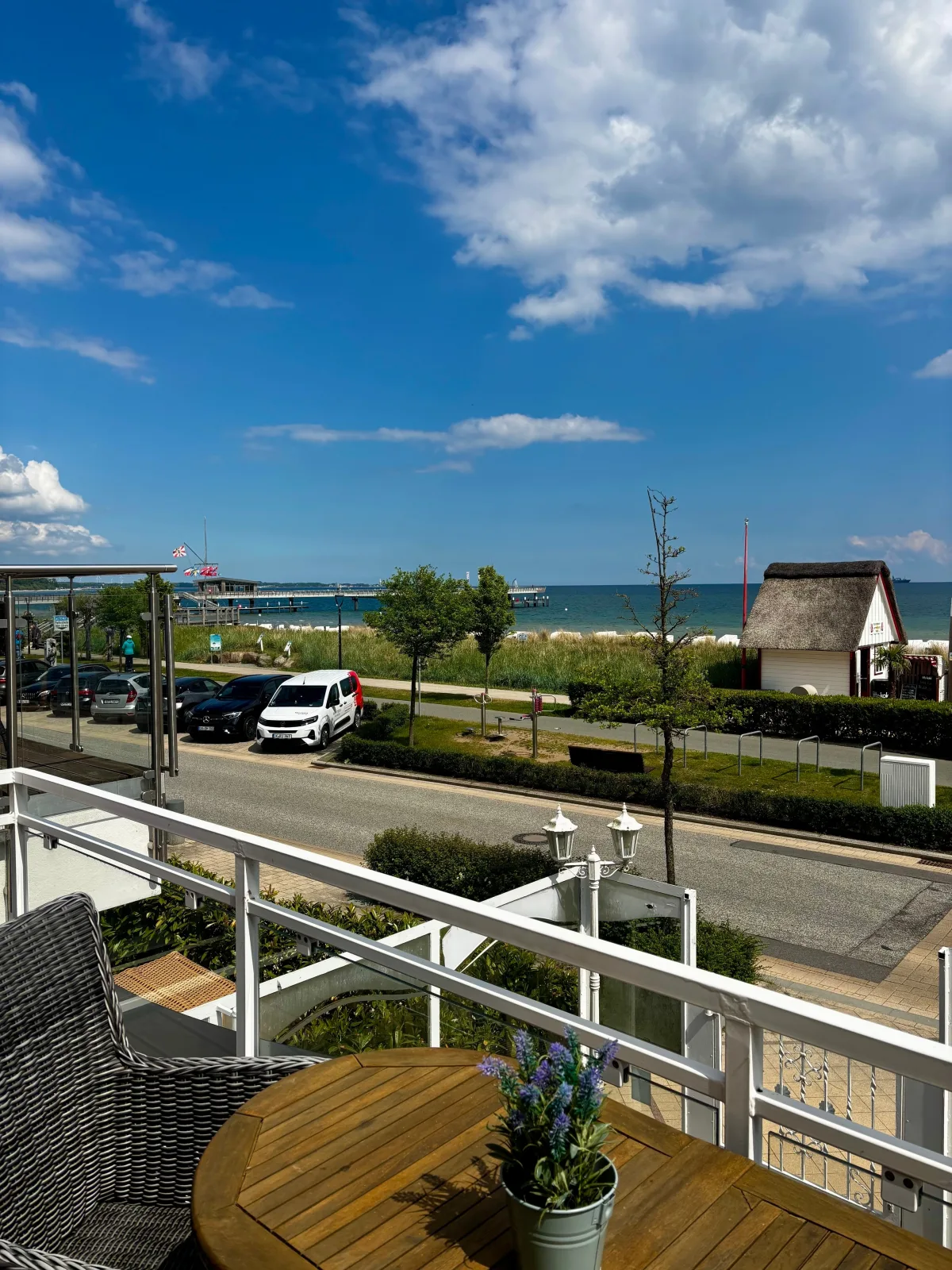 Maris Ferienwohnung Nr. 48 (OG mit Balkon und Meerblick)
