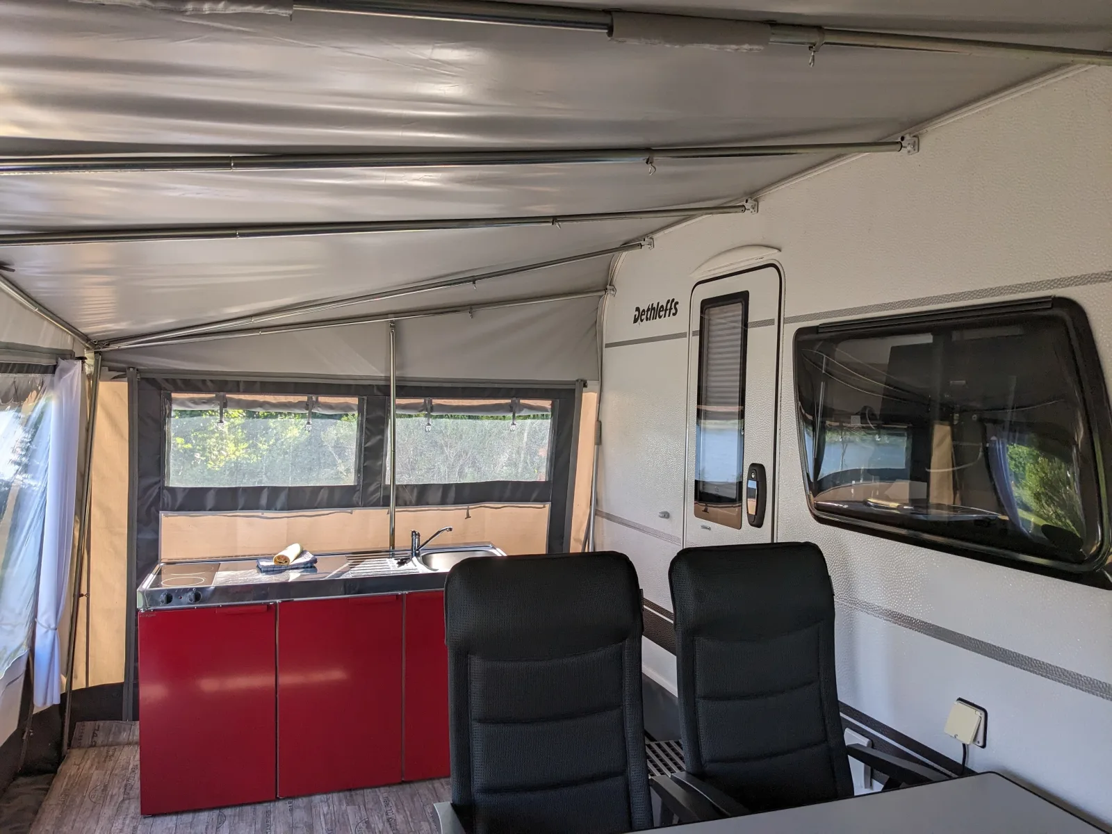 Luxuswohnwagen Karpfen am Kransburger See (354)