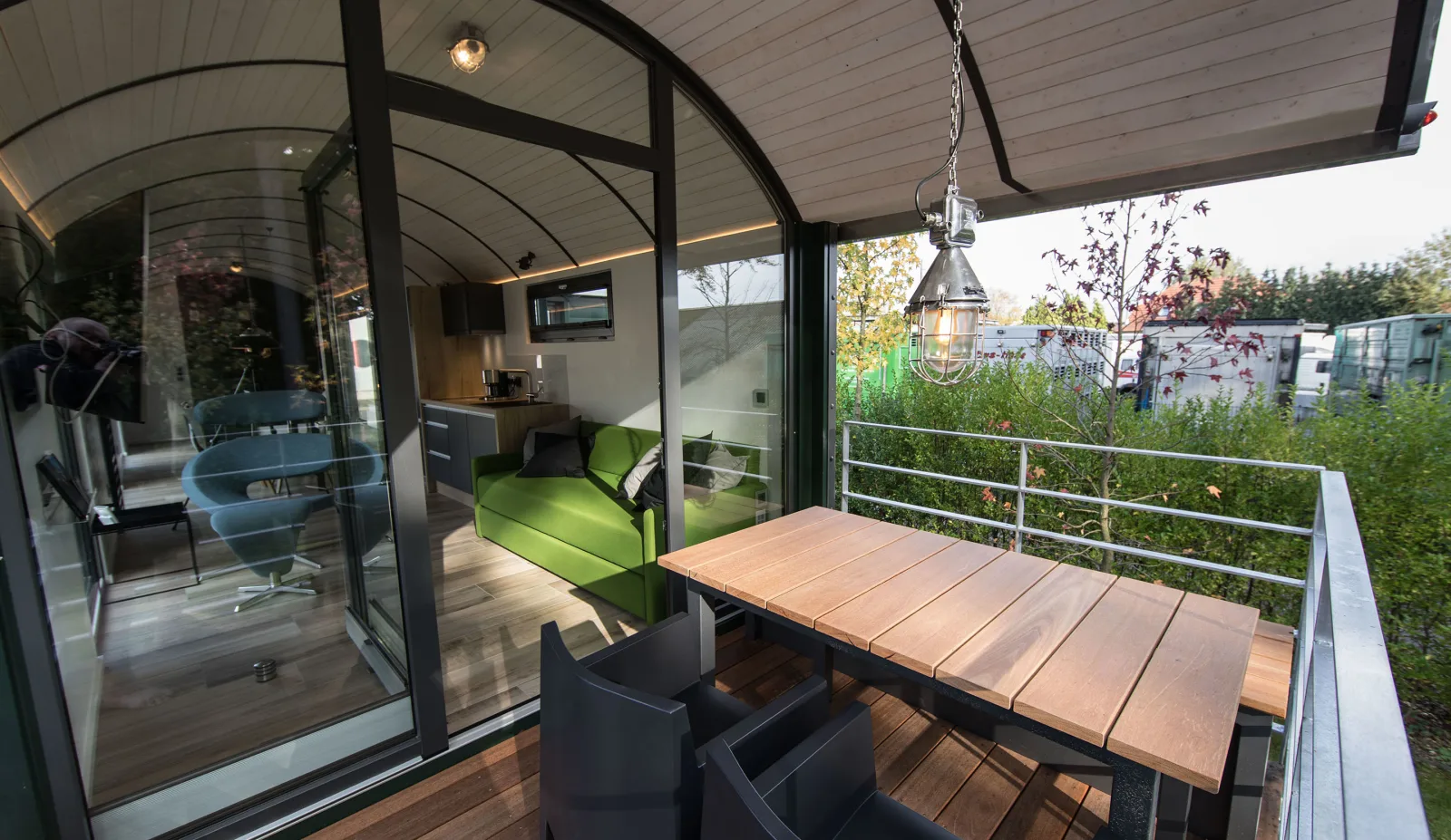 LokoMotel-Waggon, Luxus Appartment im Eisenbahnwaggon