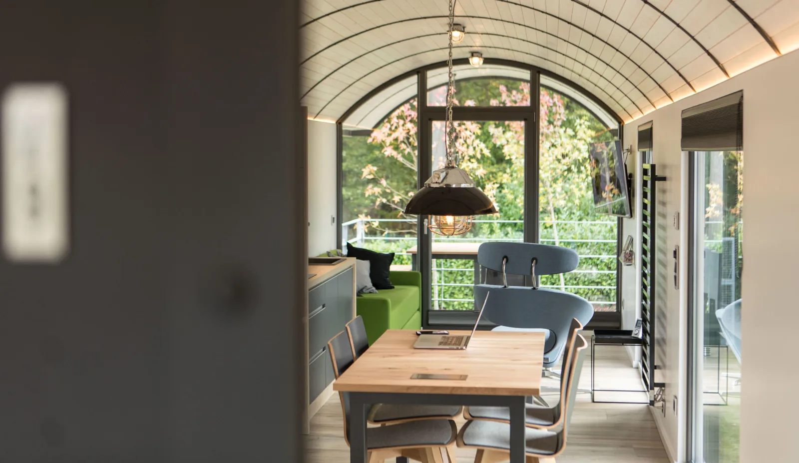 LokoMotel-Waggon, Luxus Appartment im Eisenbahnwaggon