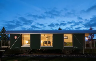 LokoMotel-Waggon, Luxus Appartment im Eisenbahnwaggon