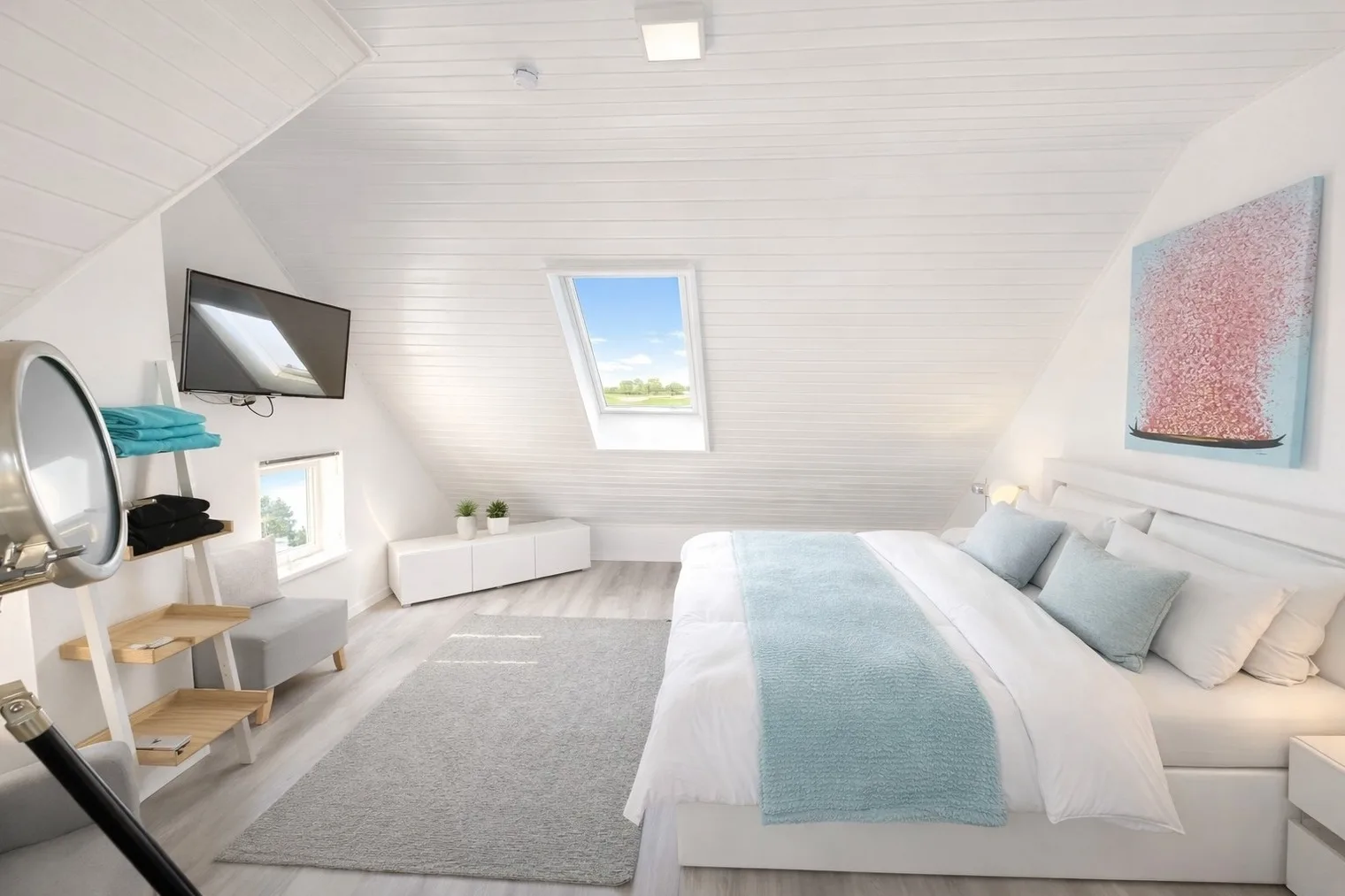 Ferienhaus : Huus an`t Diek, Maisonette Wohnung in Deichnähe, Nähe Norddeich