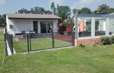 Bungalow, Altwarp , Meerblick,Hund darf mit