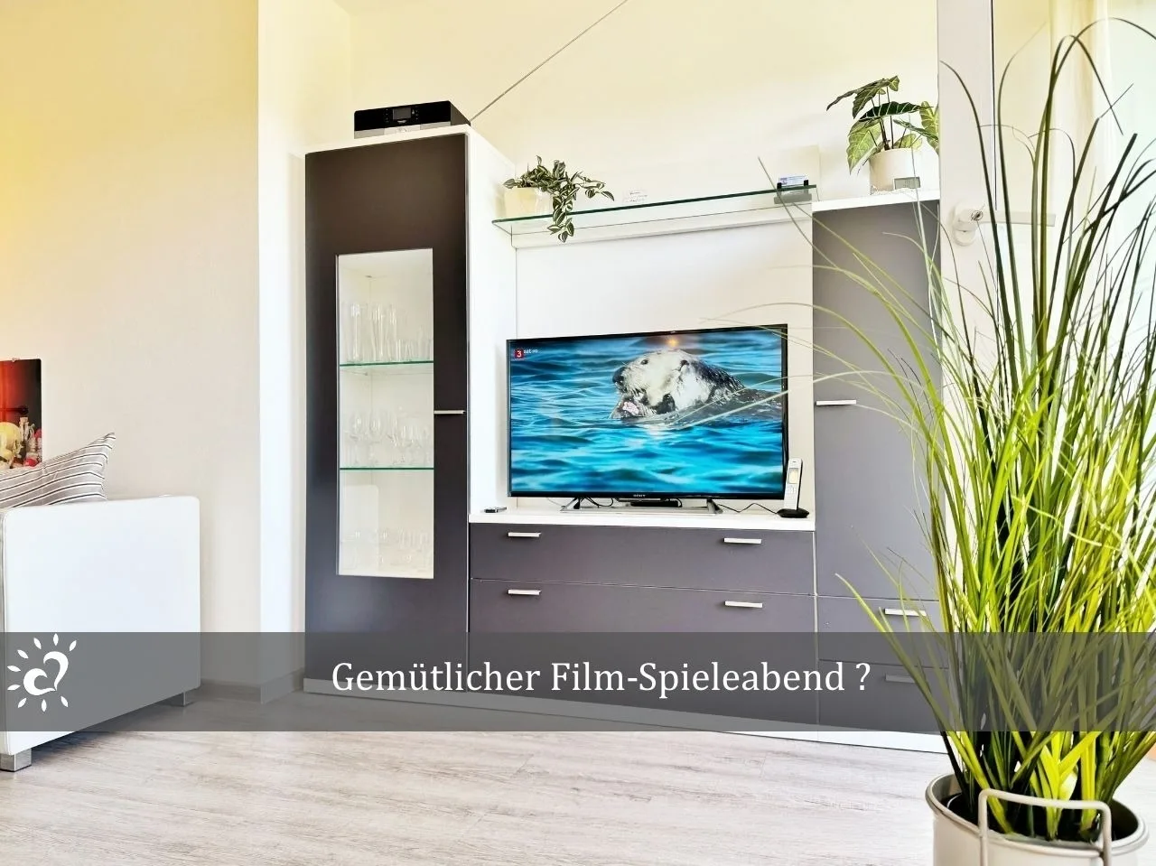 Ferienwohnung De Tuunkrüper mit Deichblick Nordseeluft von der Terrasse aus