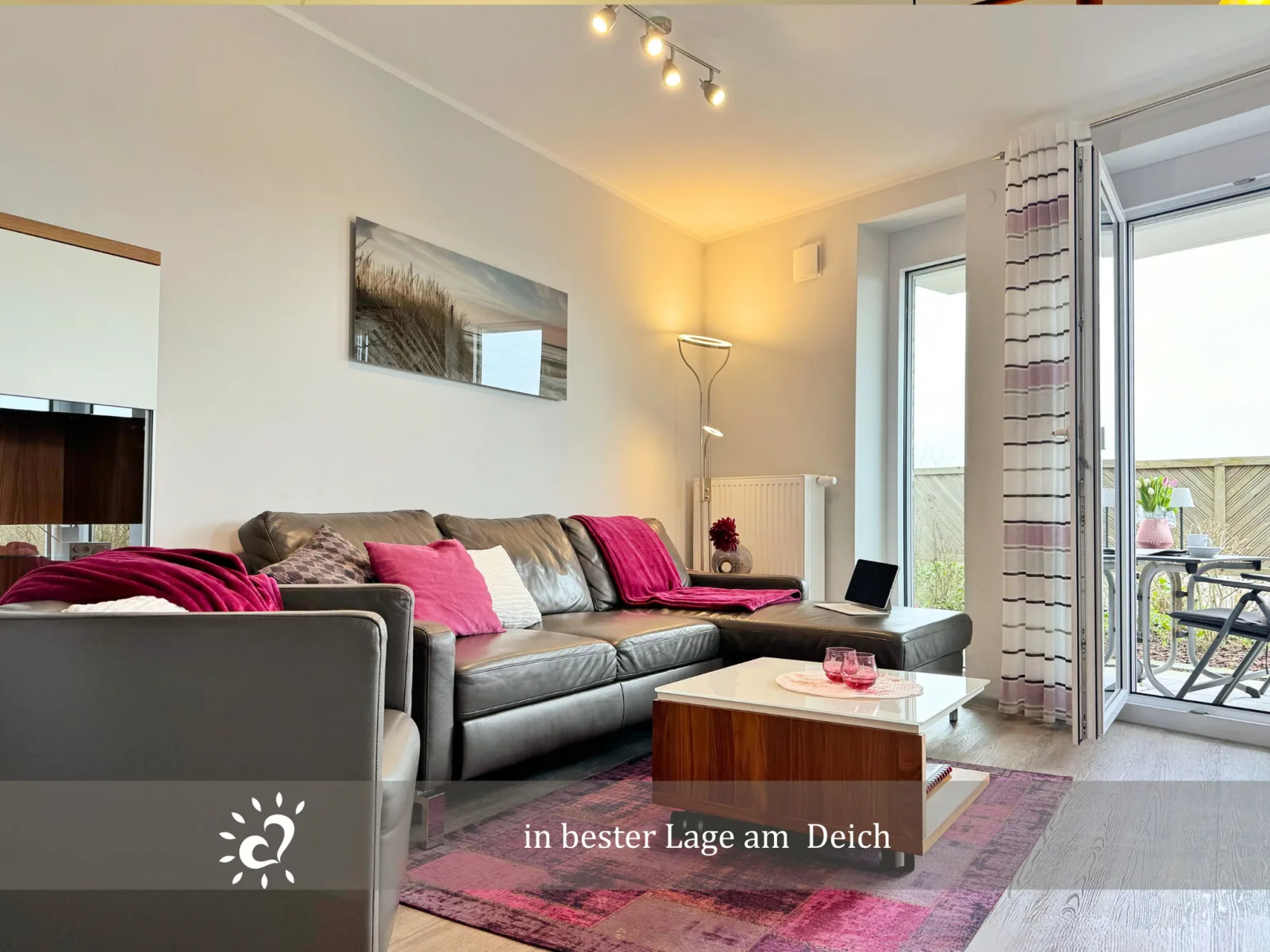 Ferienwohnung De Reetpieper Wohlfühlen am Nordseedeich