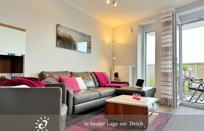 Ferienwohnung De Reetpieper Wohlfühlen am Nordseedeich