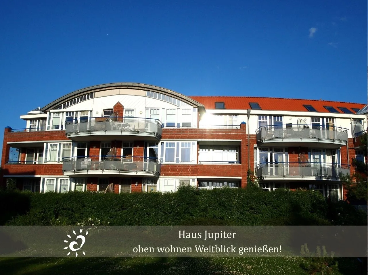 De Swolk Nordseeblick vom Balkon