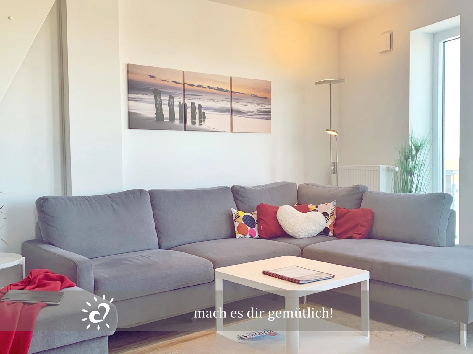Penthouse de Ool Blick auf das Wattenmeer