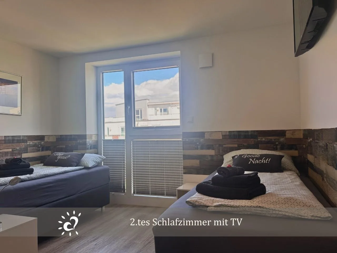 Penthouse de Ool Blick auf das Wattenmeer