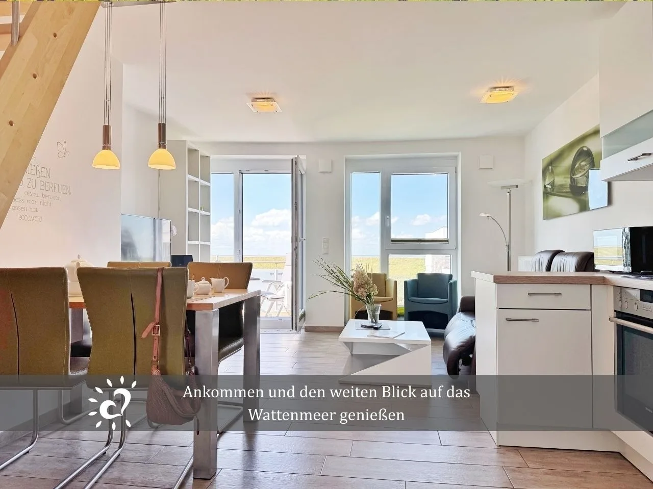 Nordseeblick!  Penthouse de Wied
