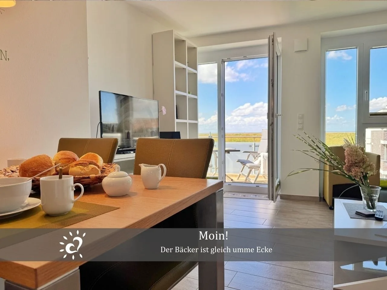 Nordseeblick!  Penthouse de Wied