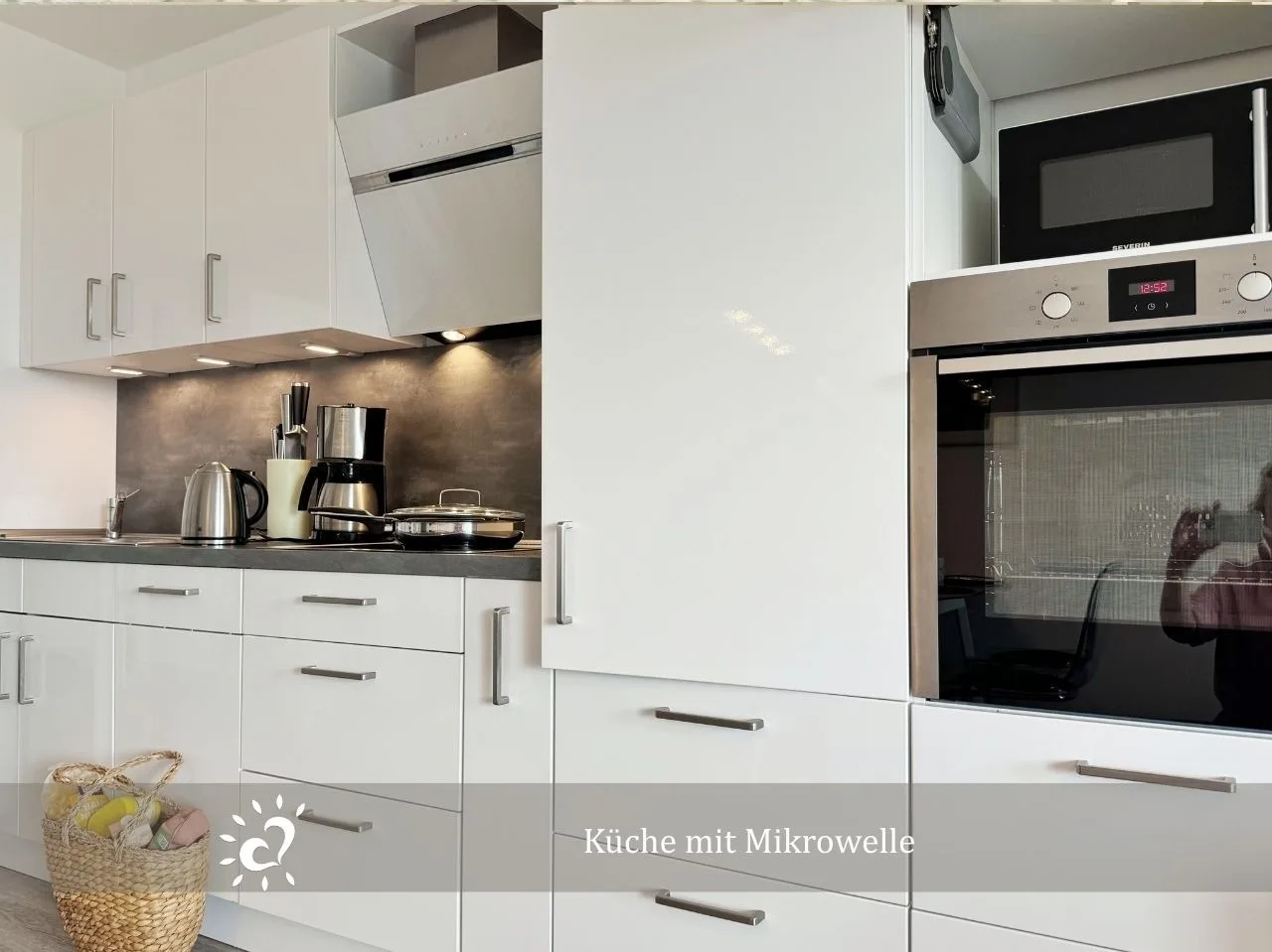 Ferienwohnung de Twargbutt Nordseeluft vom Balkon aus schnuppern