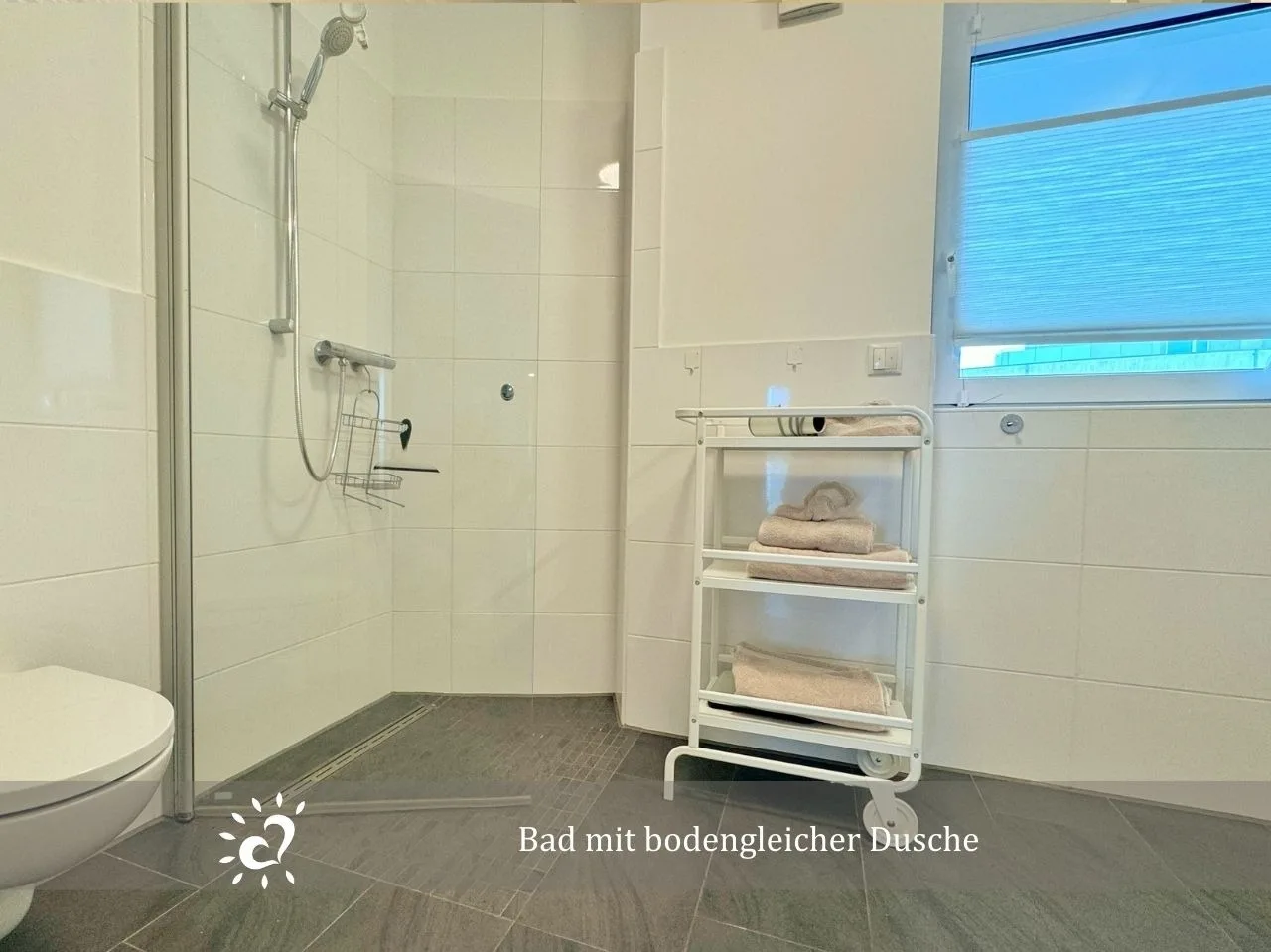 Ferienwohnung de Twargbutt Nordseeluft vom Balkon aus schnuppern