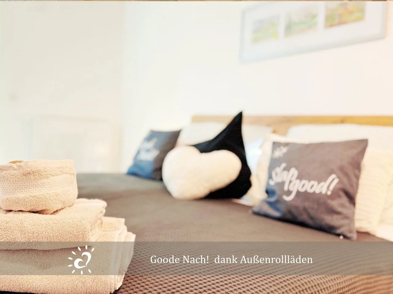 Ferienwohnung de Twargbutt Nordseeluft vom Balkon aus schnuppern