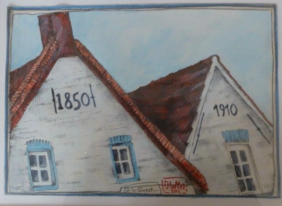 Huus an't Diek von 1910