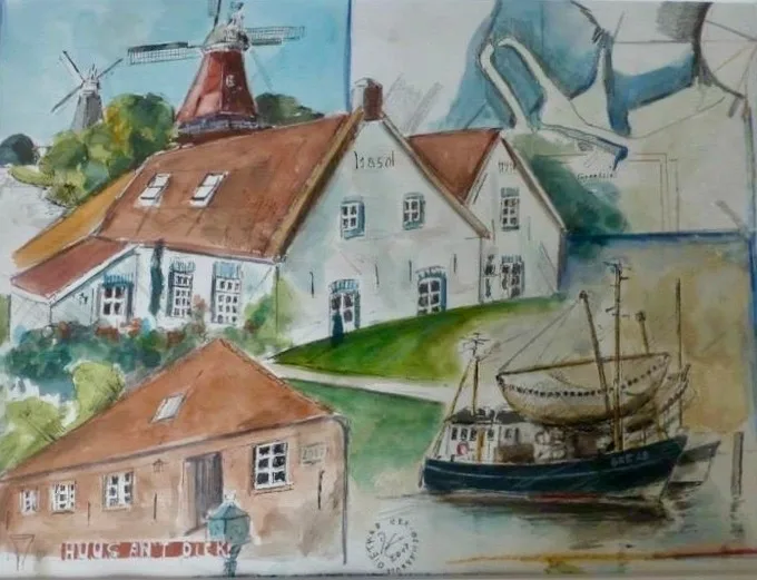 Huus an't Diek von 1910