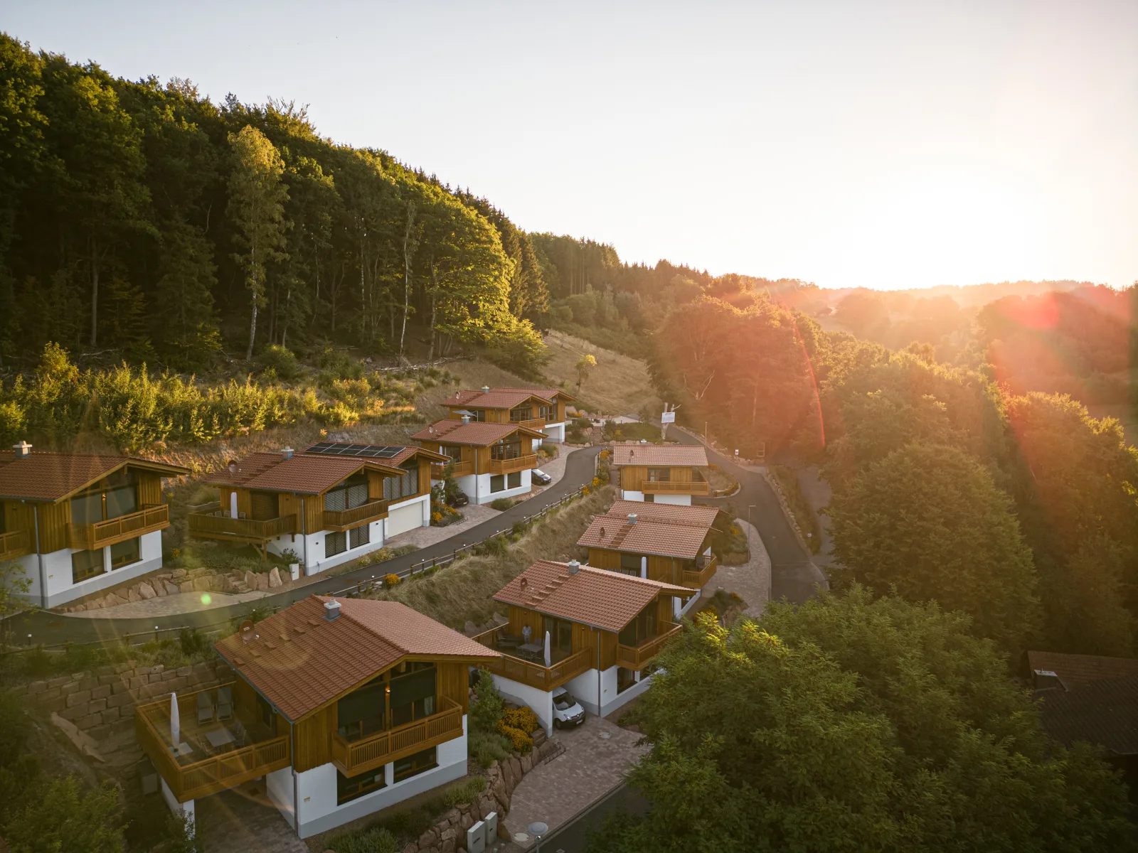 Großes Chalet mit Whirlpool und Sauna
