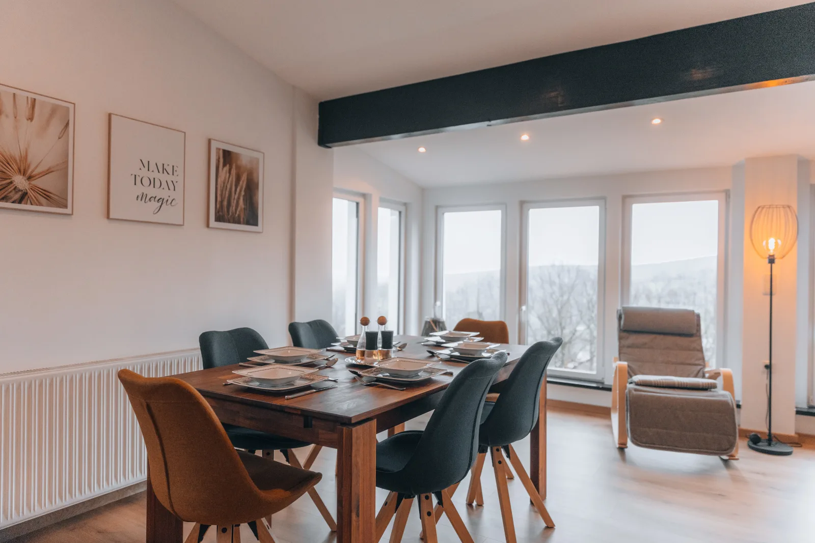 RhönKristall modernes Terrassenhaus mit Weitblick