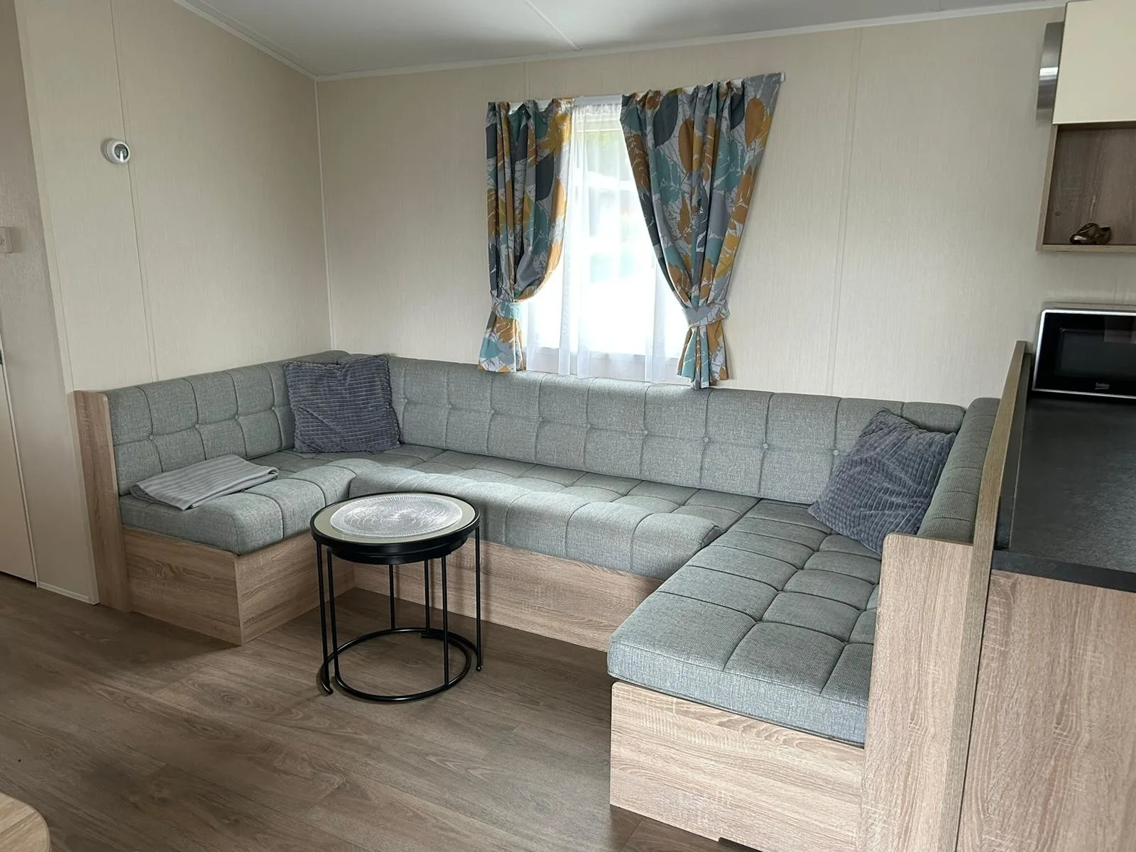 Chalet Kegelrobbe mir riesiger überdachter Terrasse am Kransburger See (544)