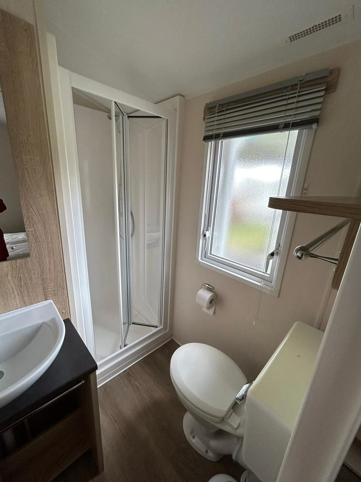 Chalet Kegelrobbe mir riesiger überdachter Terrasse am Kransburger See (544)