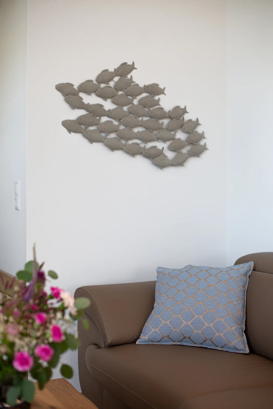 Wellness-Doppelhaushälfte  "Sand" eingezäunt 1.30m