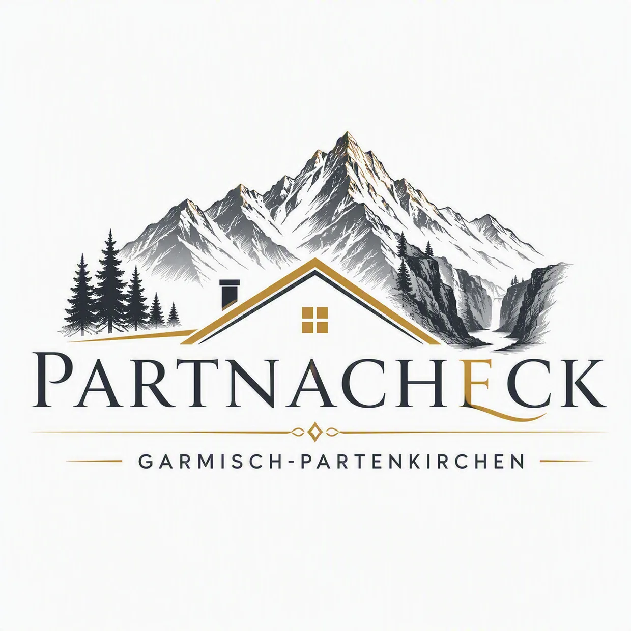 Ferienwohnung Partnacheck mit Terrasse und Garten