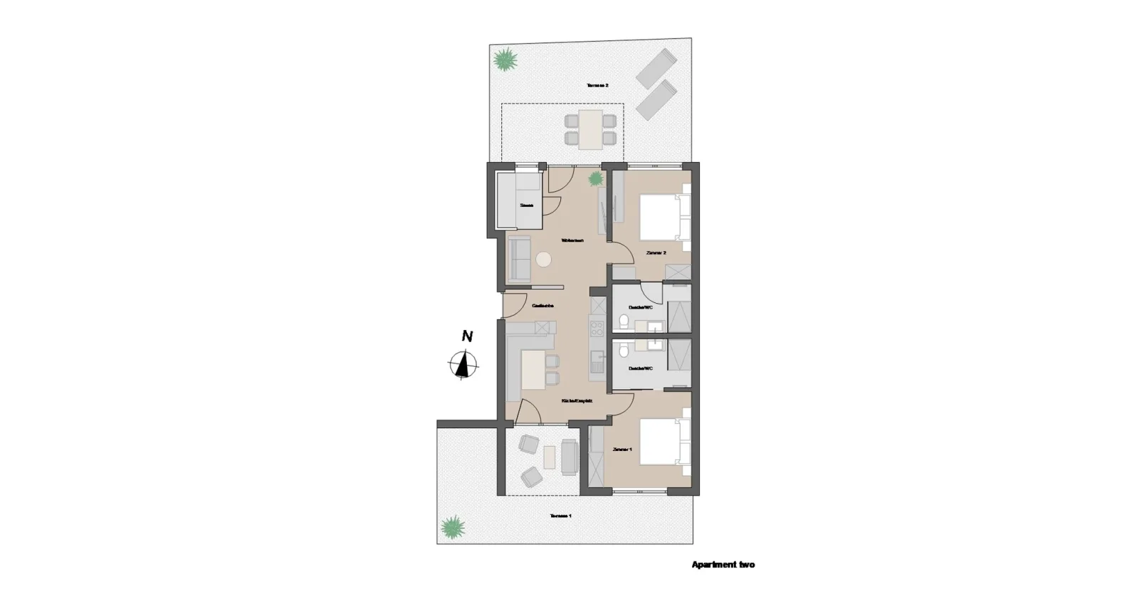 Falkners Five - Apartment two