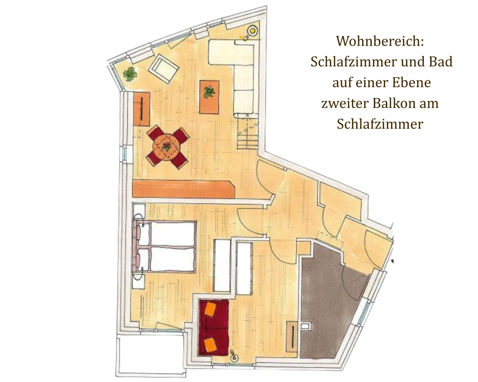 Ferienwohnung de Lark Penthouse mit Nordseeblick