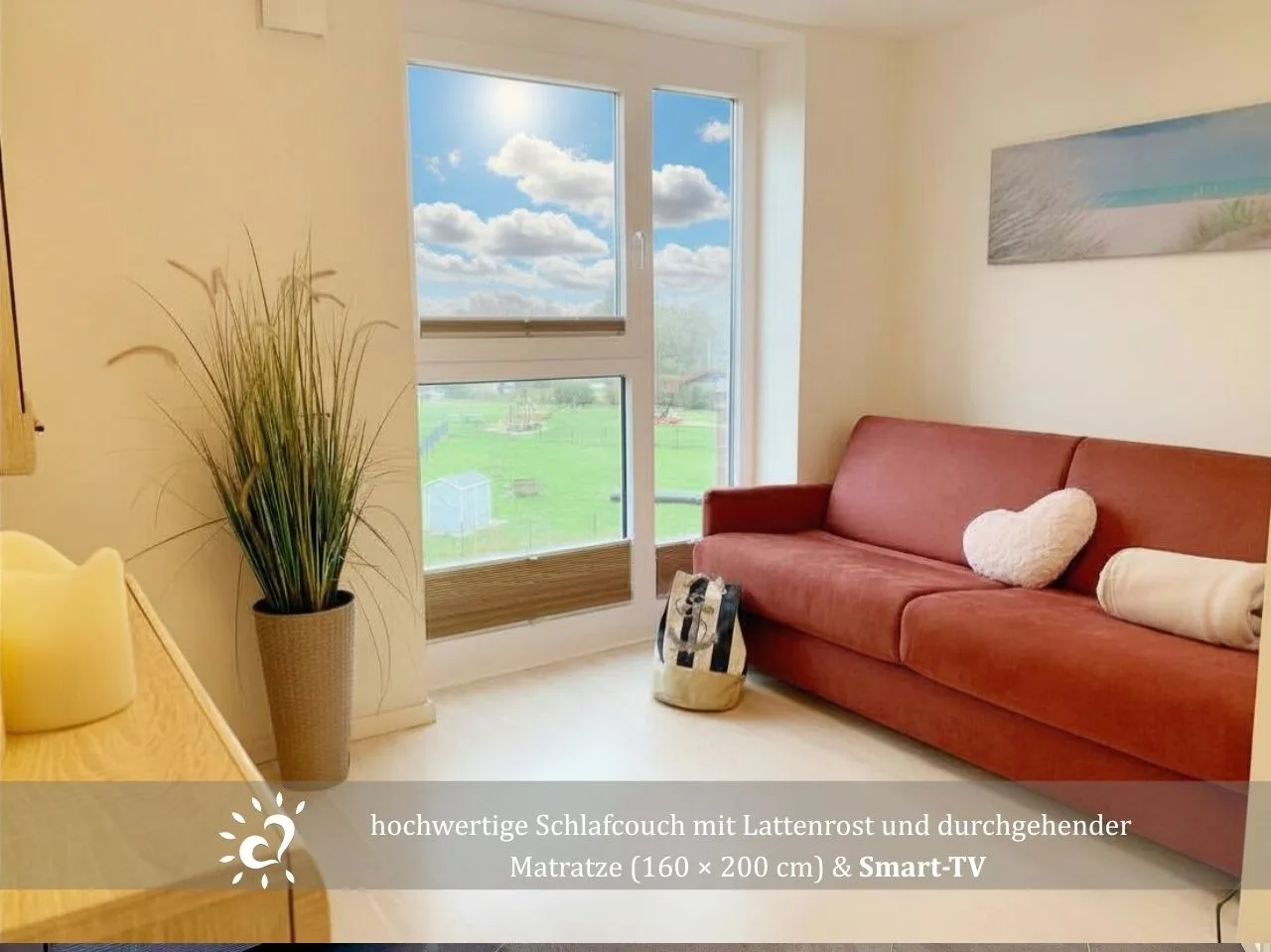 Ferienwohnung de Lark Penthouse mit Nordseeblick