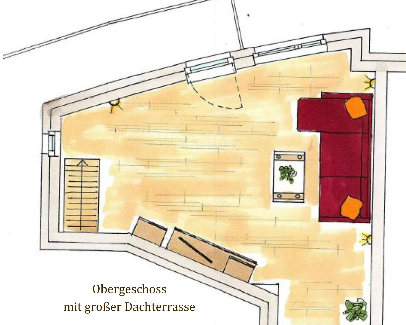 Ferienwohnung de Lark Penthouse mit Nordseeblick