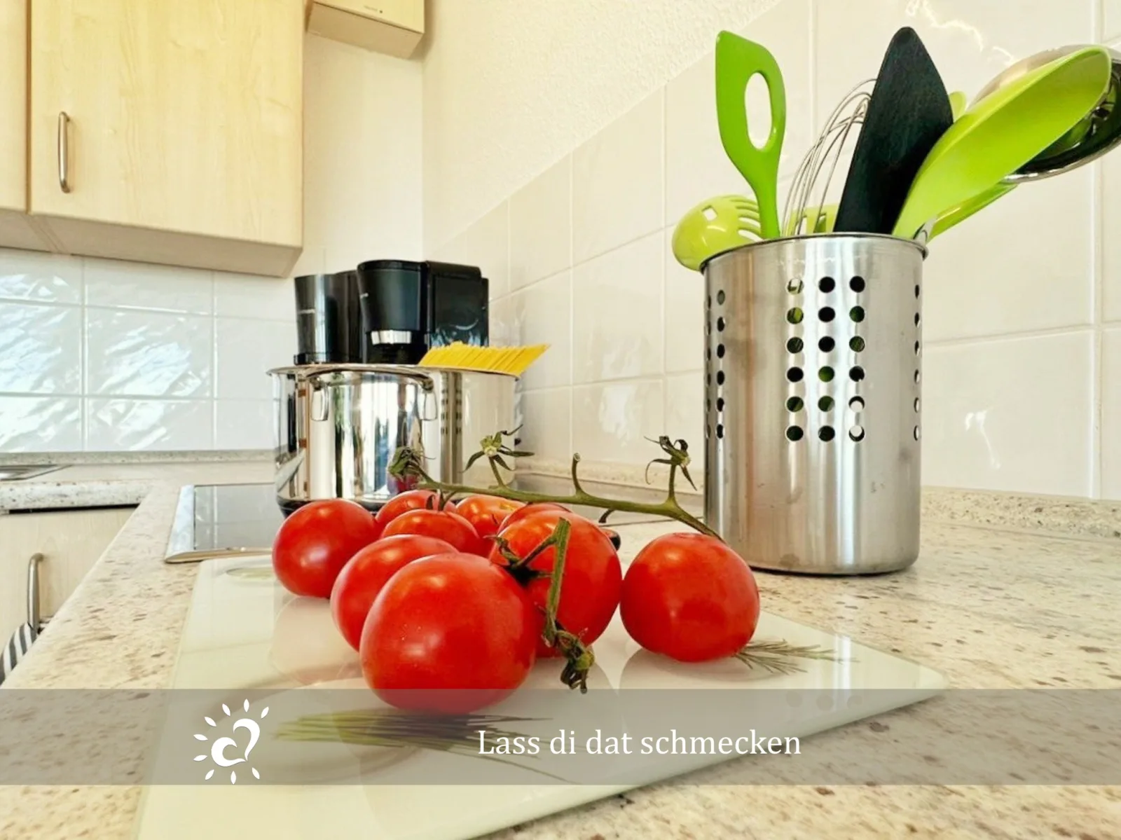 Ferienwohnung  De Spant mit Blick auf das Wattenmeer