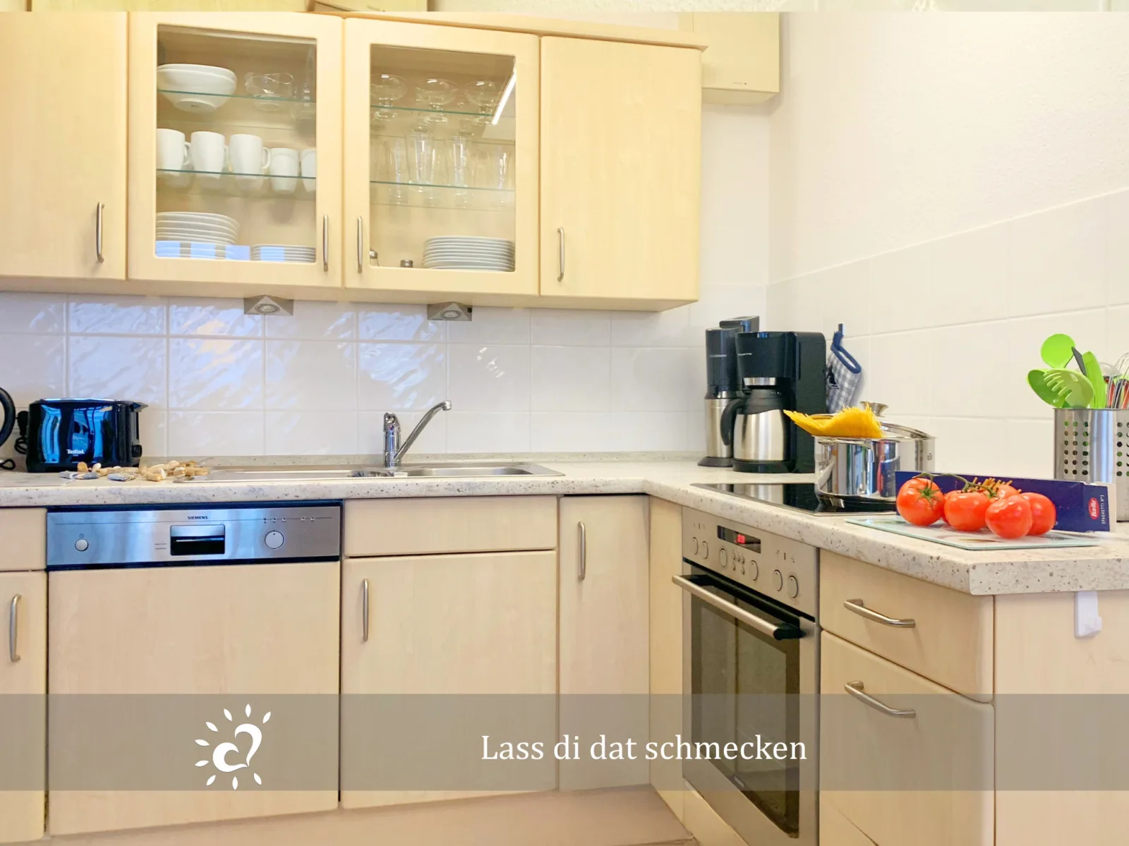 Ferienwohnung  De Spant mit Blick auf das Wattenmeer