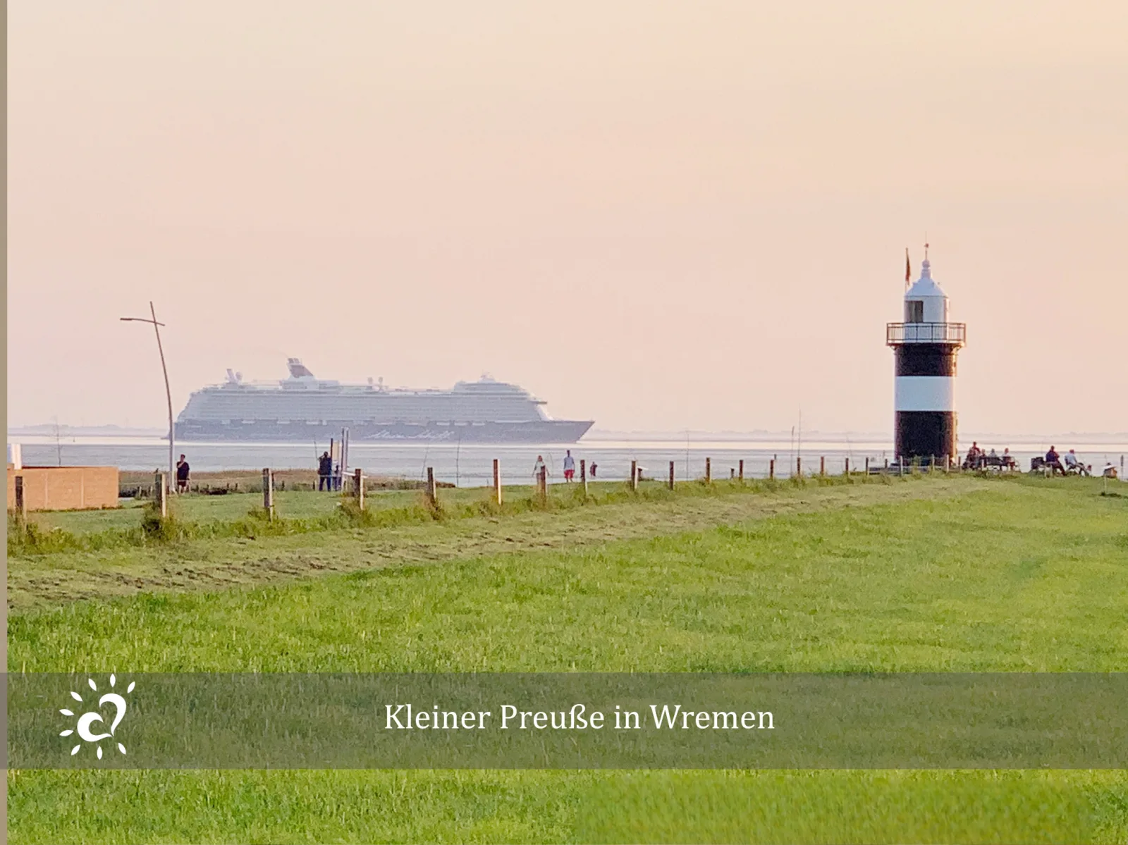 Ferienwohnung  De Spant mit Blick auf das Wattenmeer
