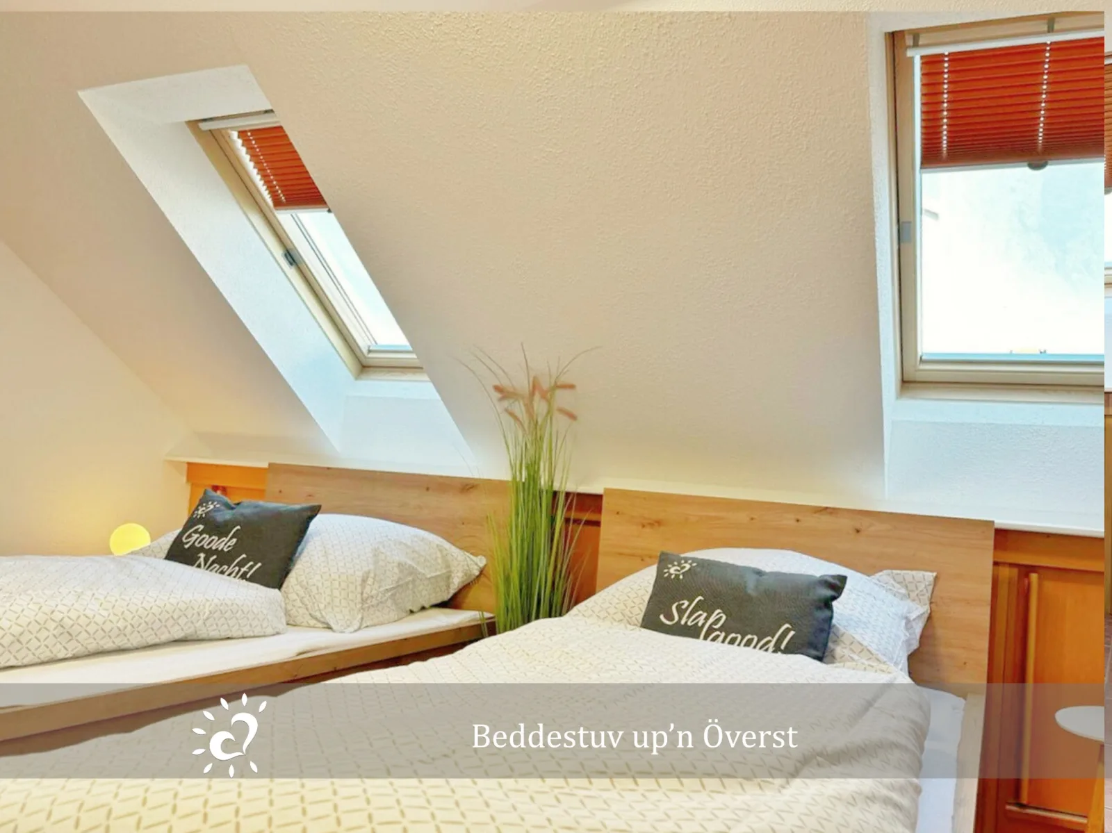 Ferienwohnung  De Spant mit Blick auf das Wattenmeer