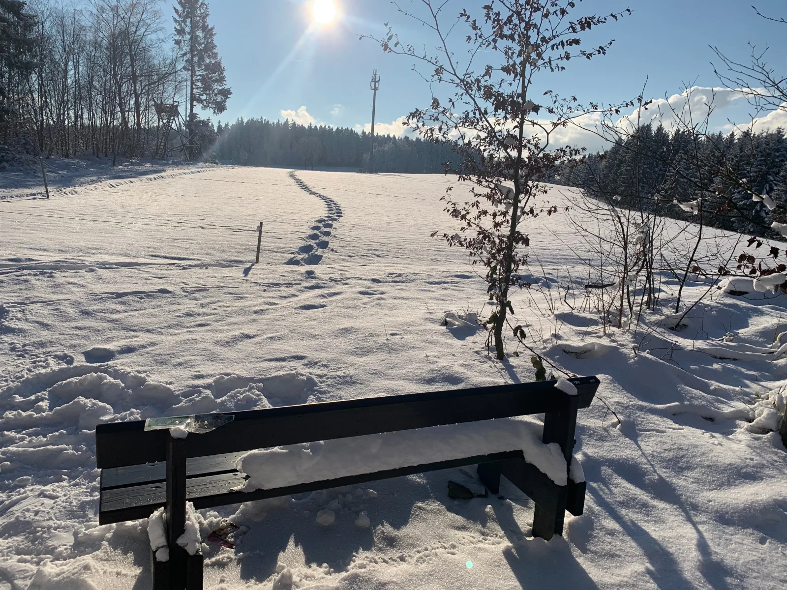 Komfortables Ferienhaus in Lichtenberg bei Hof  im Frankenwald 400m vom See nahe Bad Steben