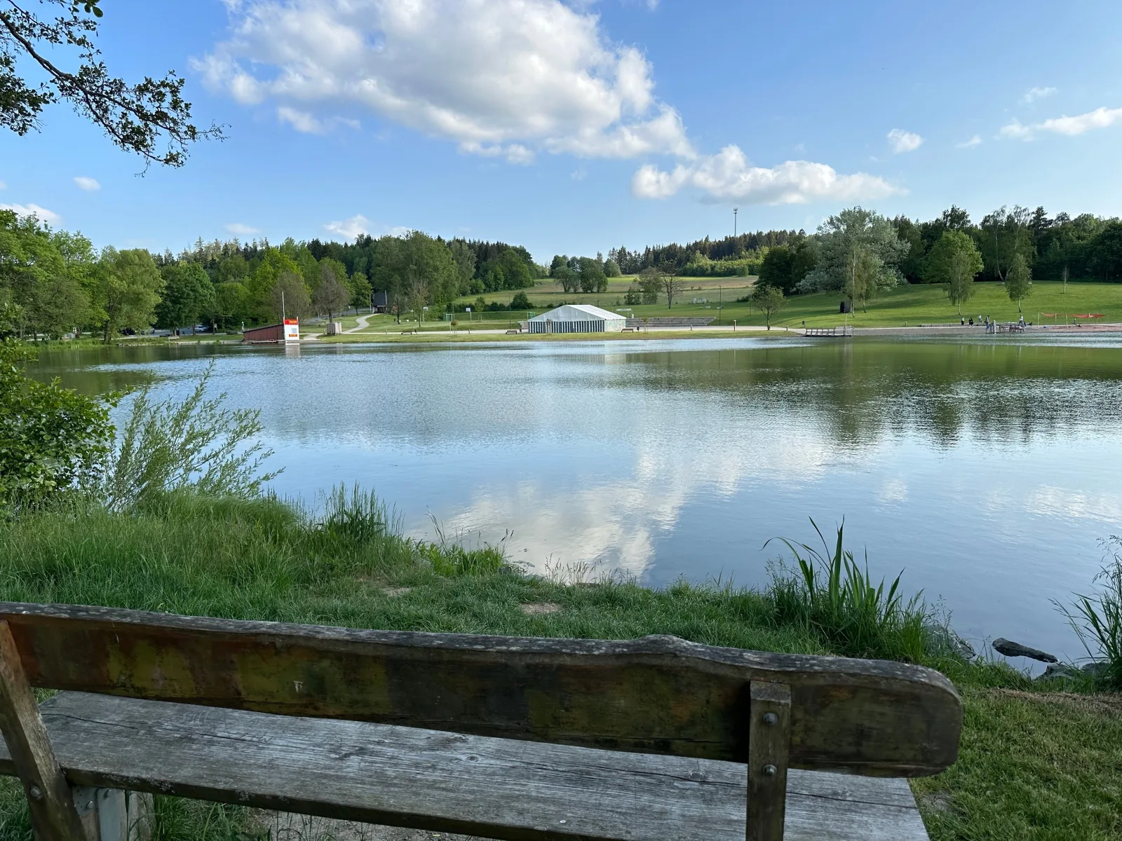 Komfortables Ferienhaus in Lichtenberg bei Hof  im Frankenwald 400m vom See nahe Bad Steben