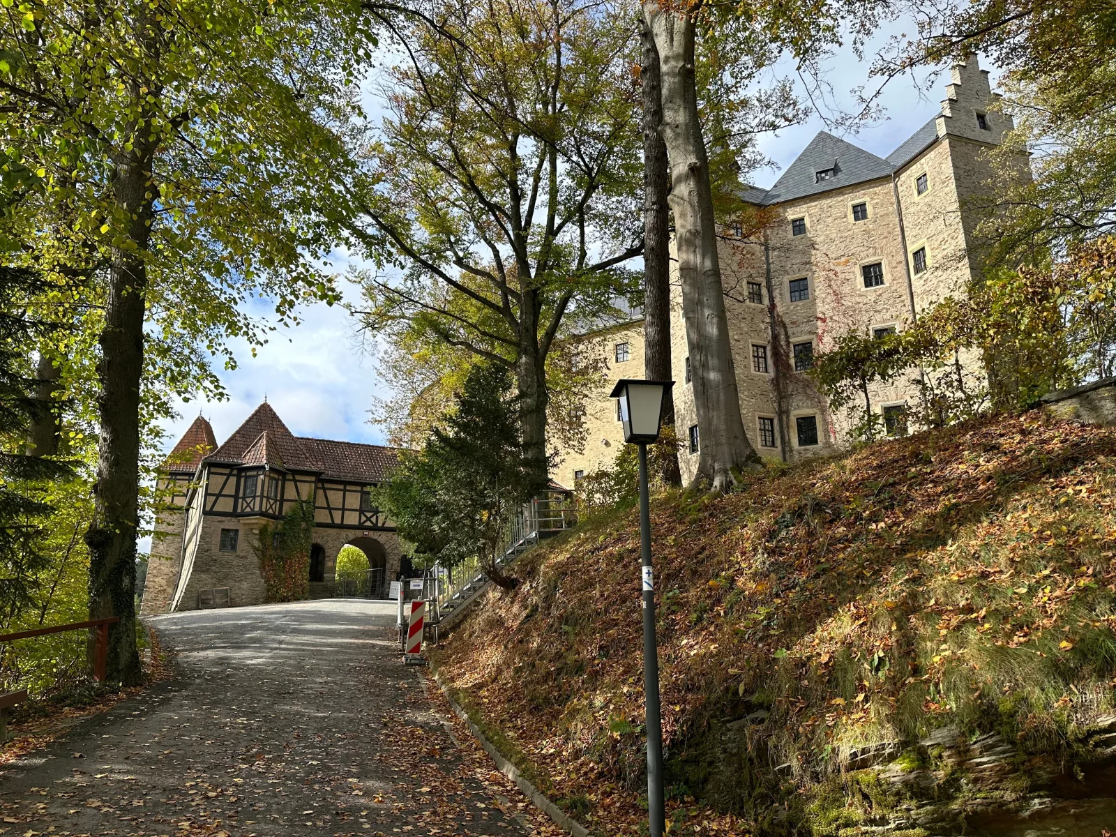 Komfortables Ferienhaus in Lichtenberg bei Hof  im Frankenwald 400m vom See nahe Bad Steben