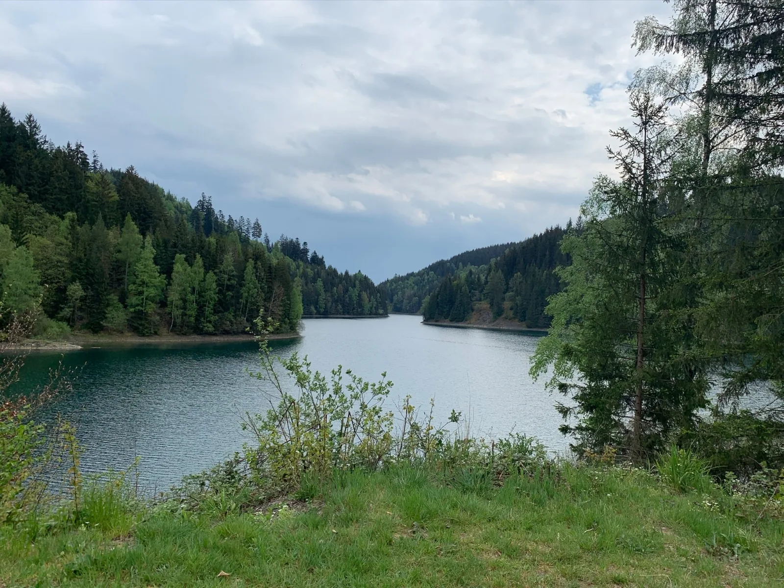 Komfortables Ferienhaus in Lichtenberg bei Hof  im Frankenwald 400m vom See nahe Bad Steben