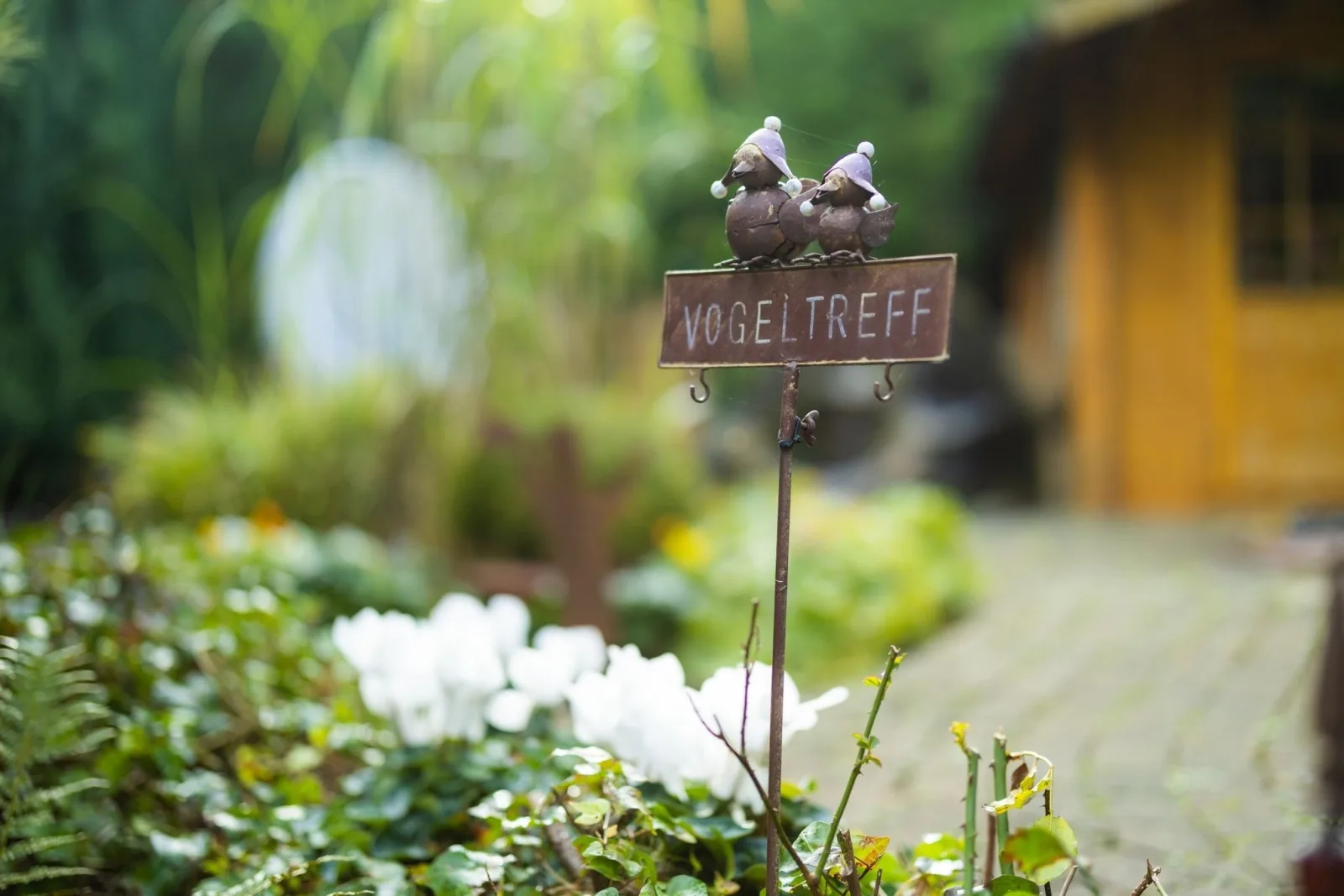 Gartenfewo mit 2 Schlafzimmern und 2 WLAN Homeofficeplätzen. Waschtrockner sowie Smart-TV und kostenlose Parkplätze.