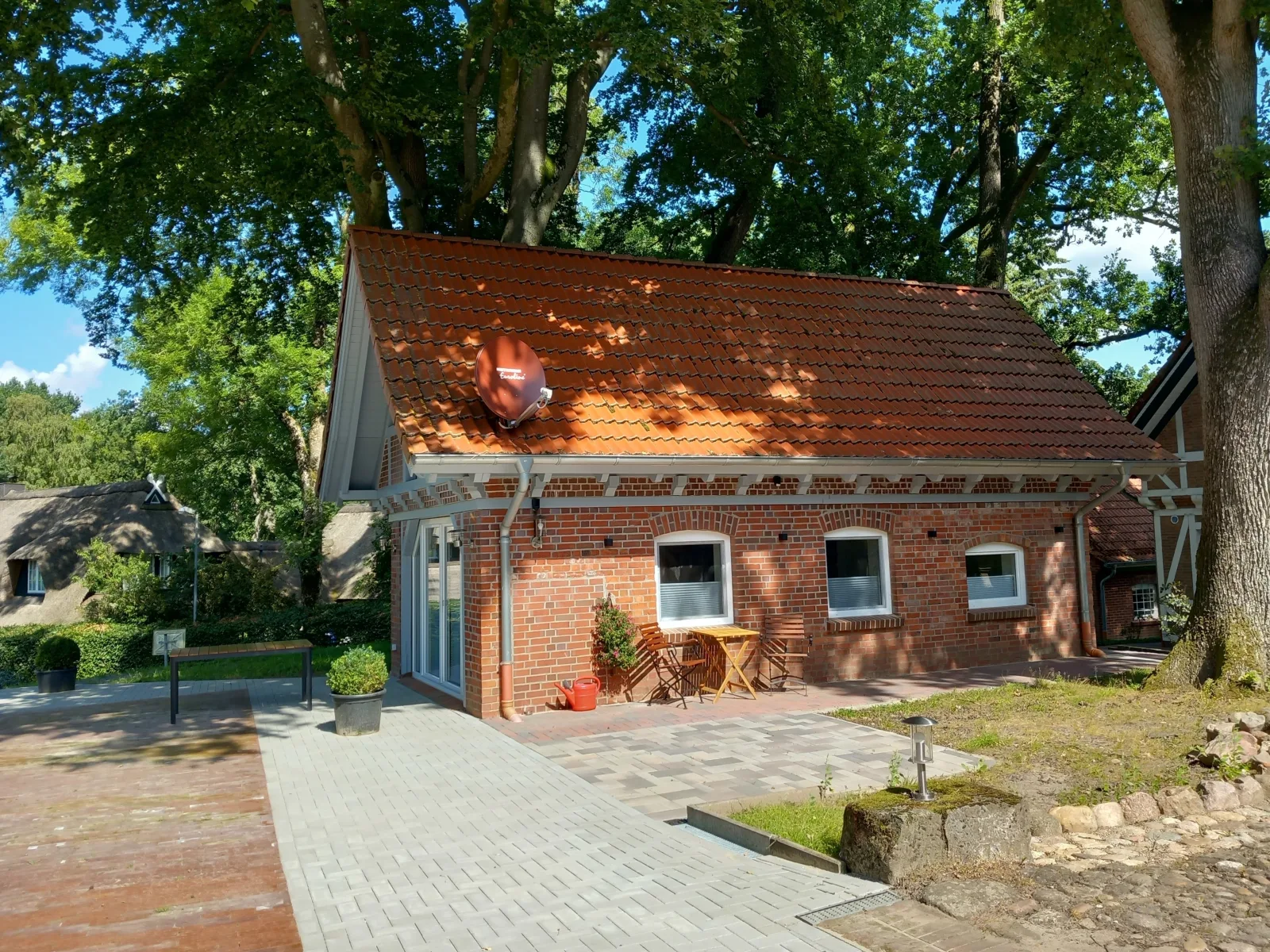 Ferienhaus Heidenest, Bettwäsche und Handtücher zubuchbar