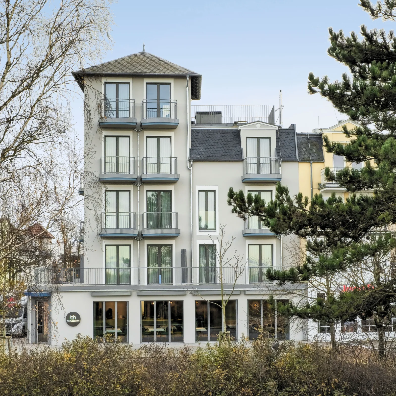Baltic Hideaway Beach Hotel Warnemünde - Grand View Double Room mit Panorama Meerblick