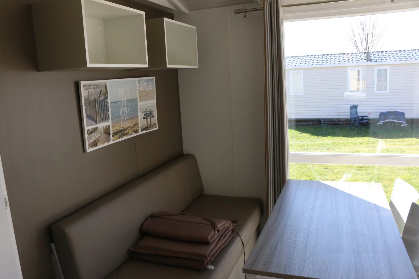 Mobilheim Herzmuschel mit Veranda am Kransburger See  (554)