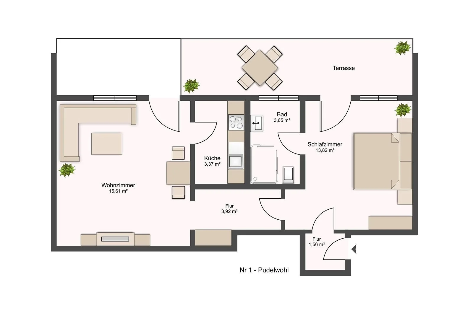 Ferienwohnung Pudelwohl