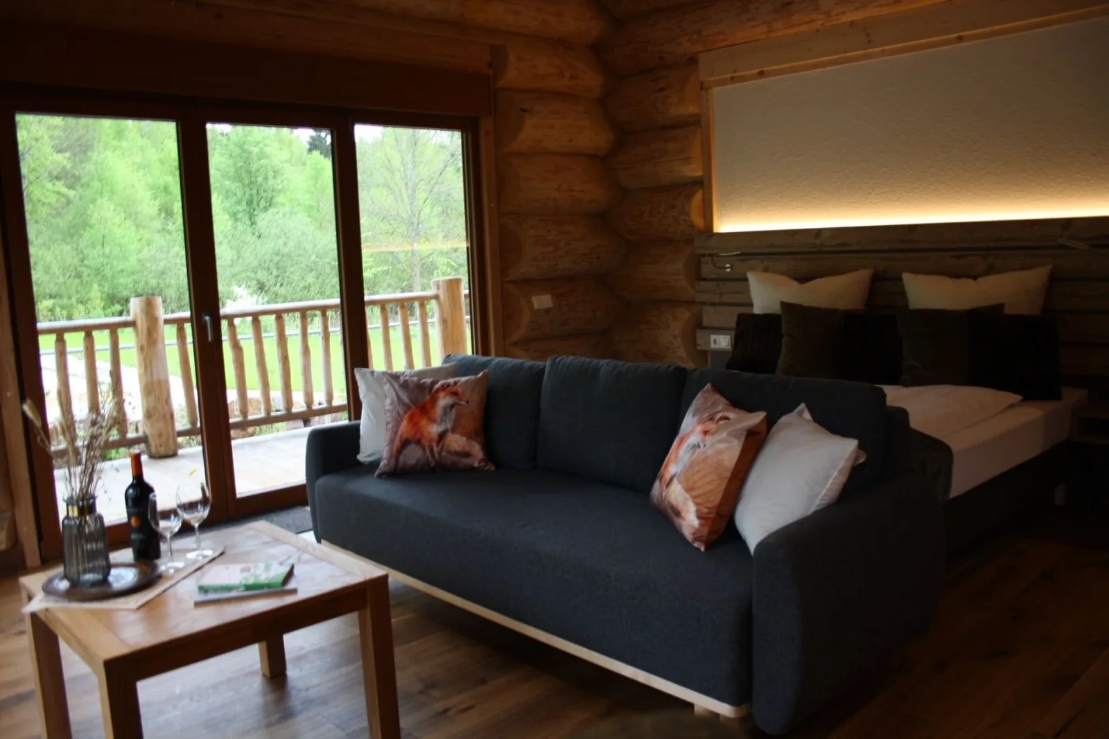 Waldzeit Lodge - Ferienwohnung Fuchs