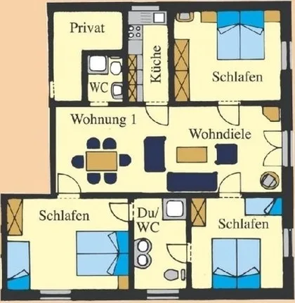Wohnung Bauernhaus 1