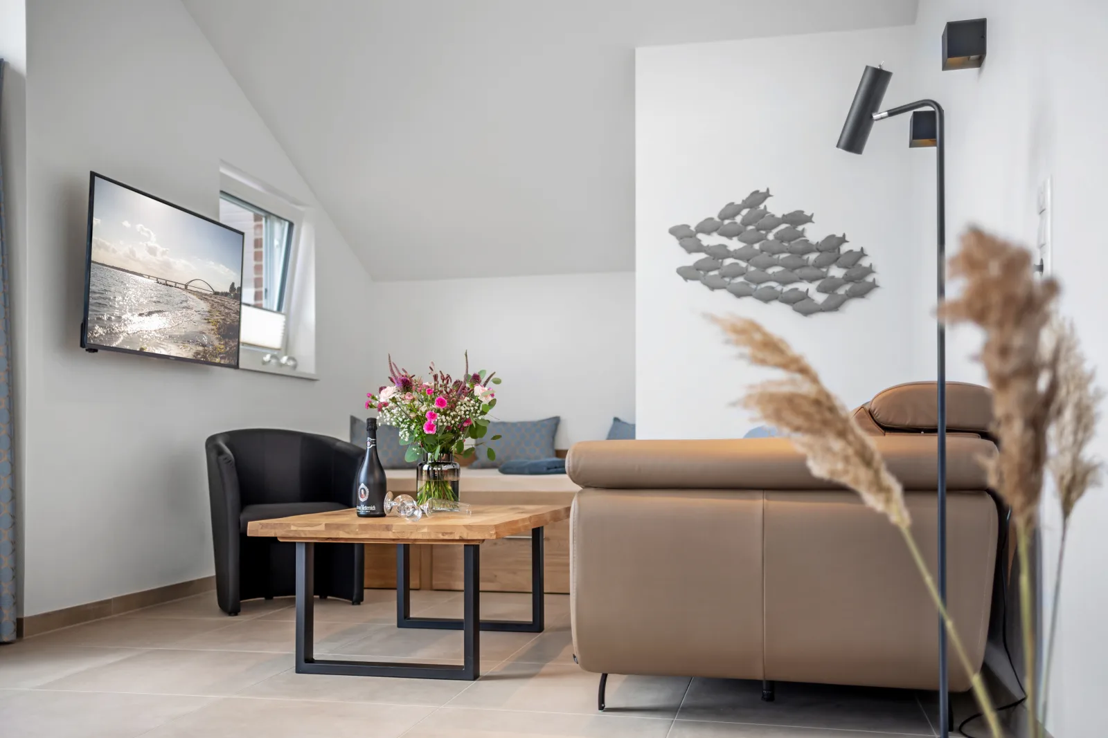 Wellness- Doppelhaushälfte "Meer" eingezäunt 1.30m