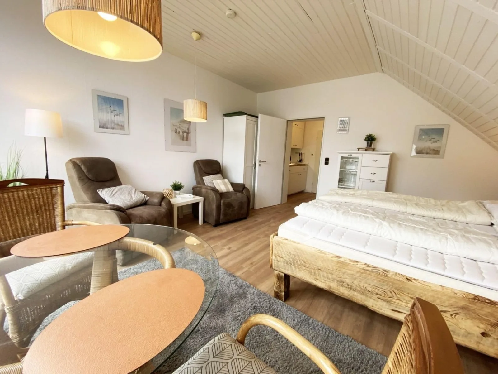 Ferien im Wangerland - Haus Wiesenweg - Apartment 3 (1.OG)