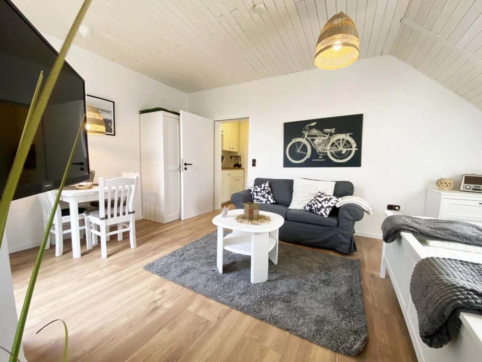Ferien im Wangerland - Haus Wiesenweg - Apartment 2 (1.OG)