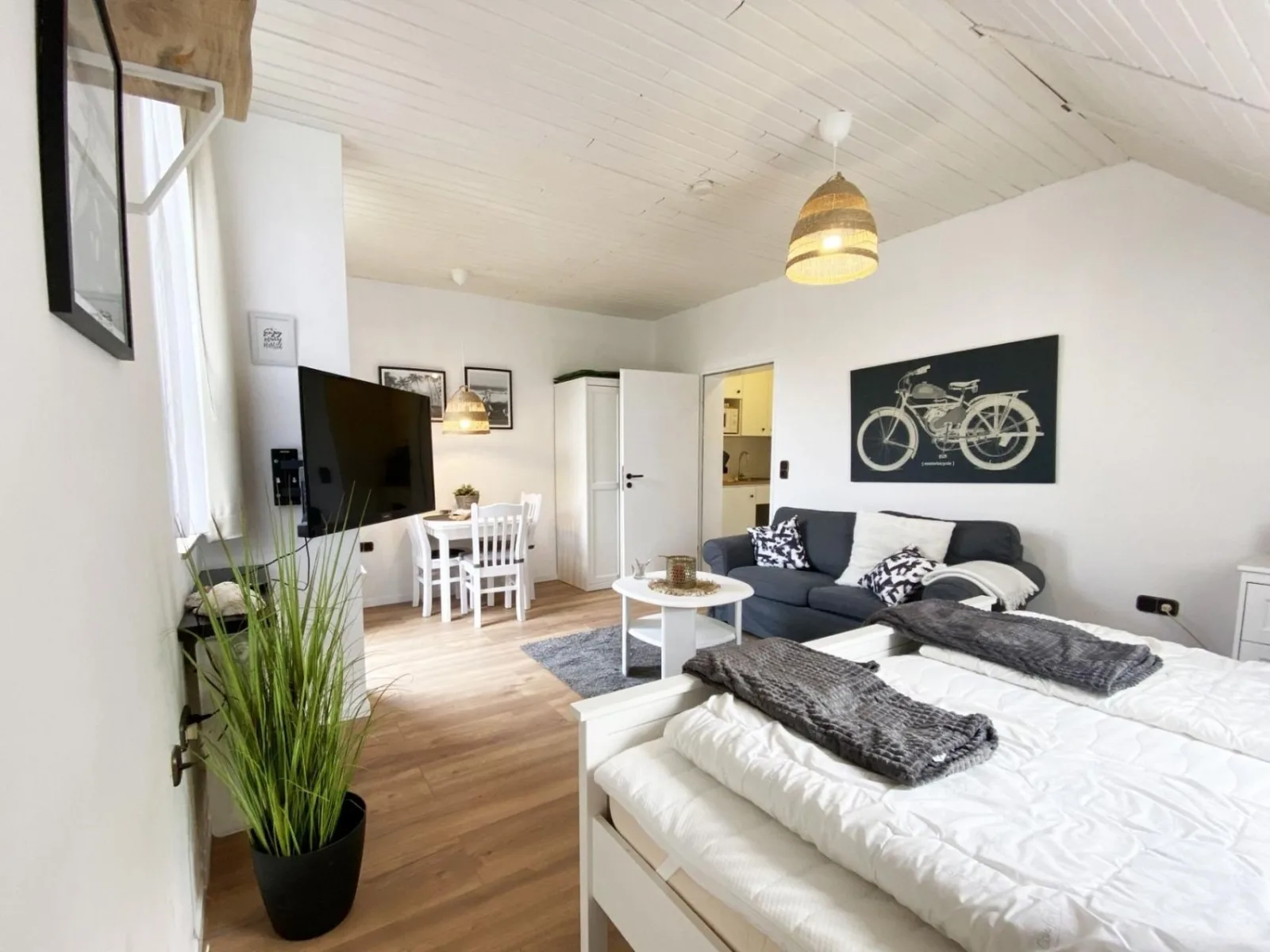 Ferien im Wangerland - Haus Wiesenweg - Apartment 2 (1.OG)