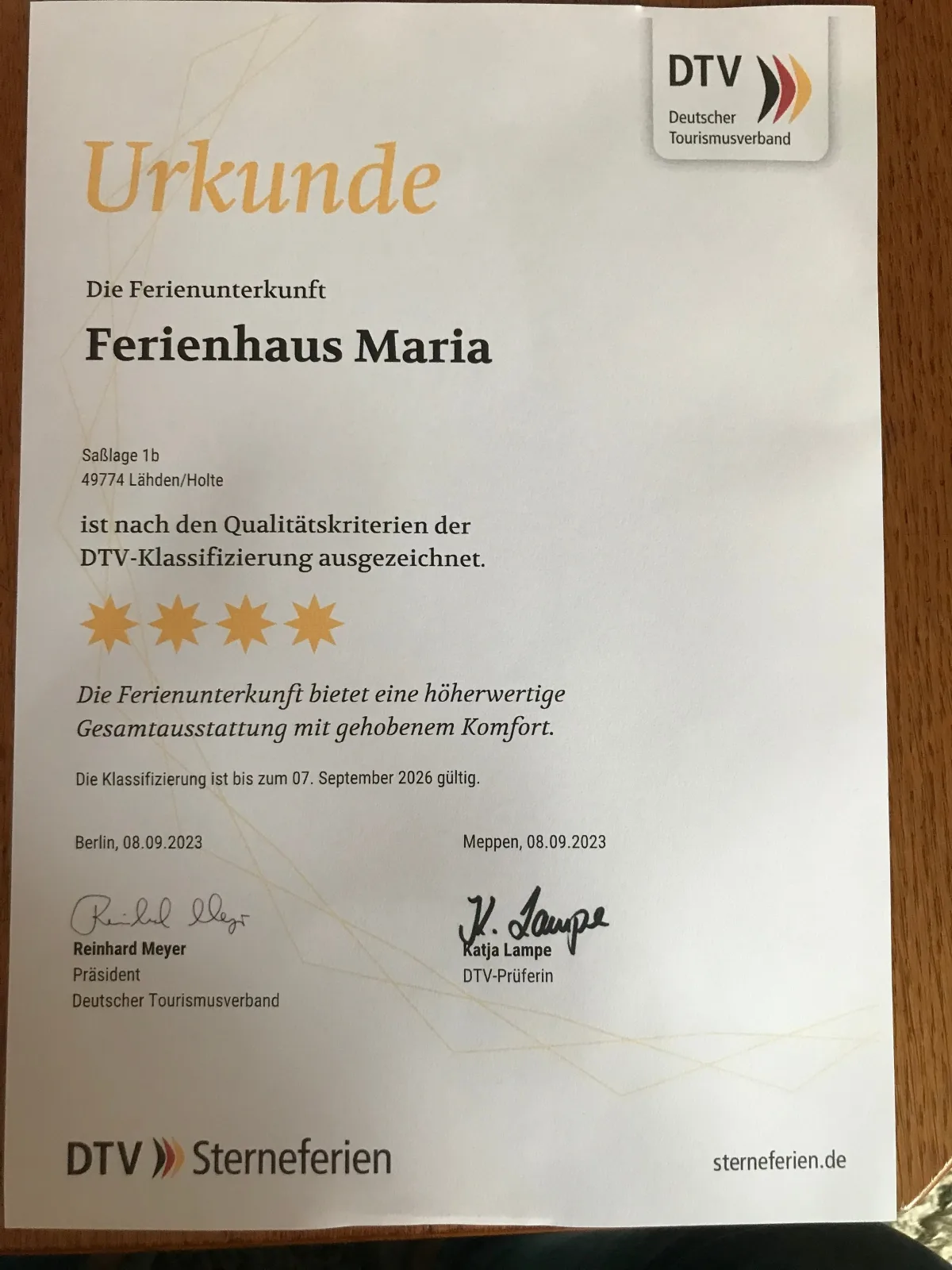 Ferienhaus "Maria"